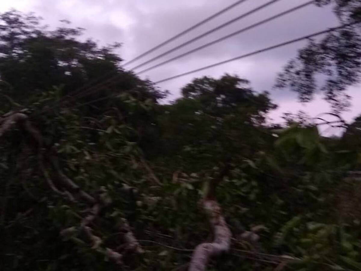 Seis comunidades de Sucre y Bolívar sin energía eléctrica por las lluvias