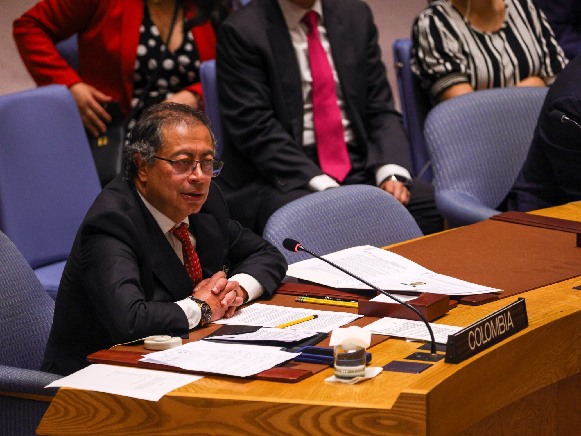 Gustavo Petro ante la ONU. Foto: Presidencia
