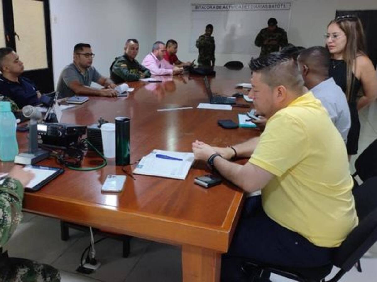 Autoridades analizaron situación de orden público en Cartagena del Chairá, Caquetá