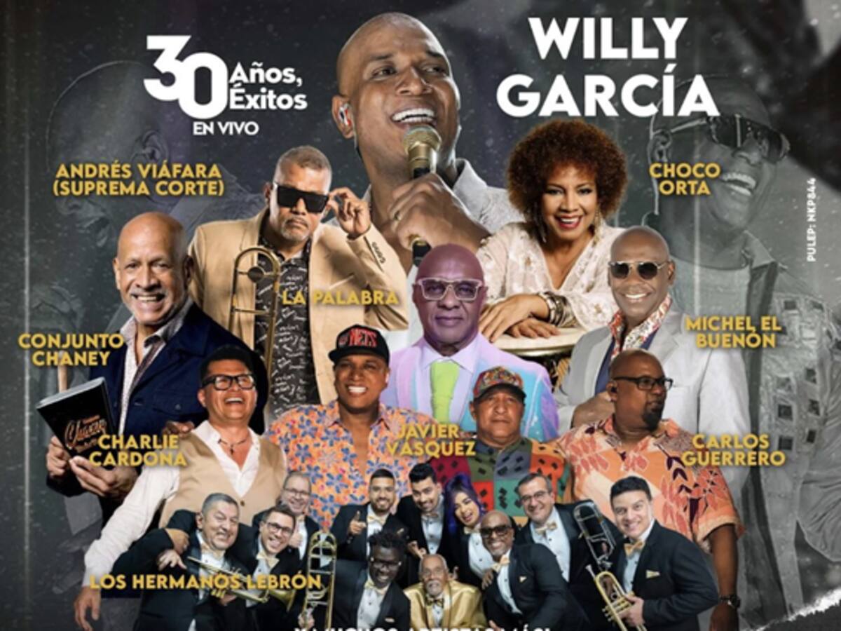 “Buenos tiempos” de Willy García: concierto que hará del Movistar “templo de salsa”