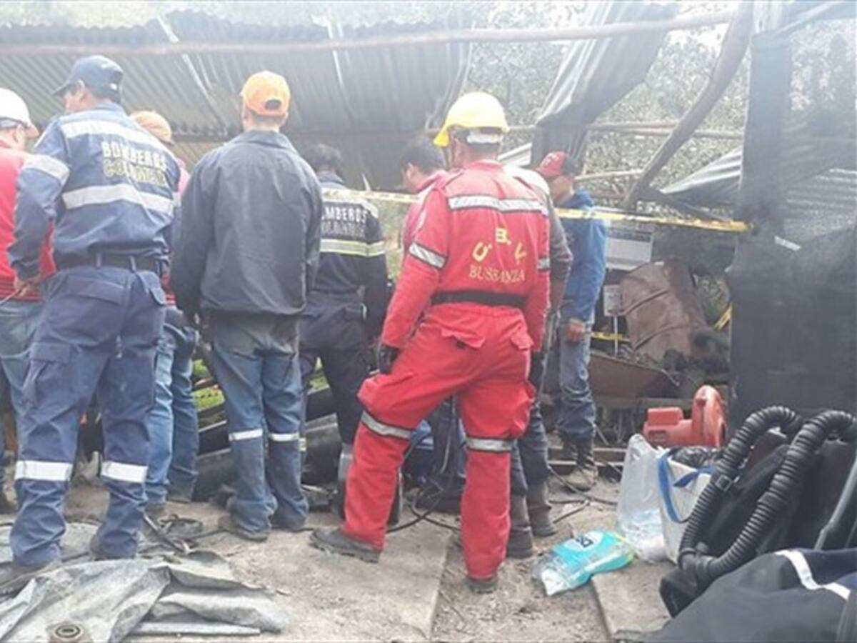 Aún se desconoce por qué se produjo la explosión en mina de Boyacá: coronel Johan Serrano