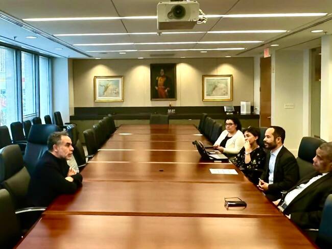 Reunión de Armando Benedetti en Washington DC.
(Foto: Twitter Armando Benedetti @AABenedetti )