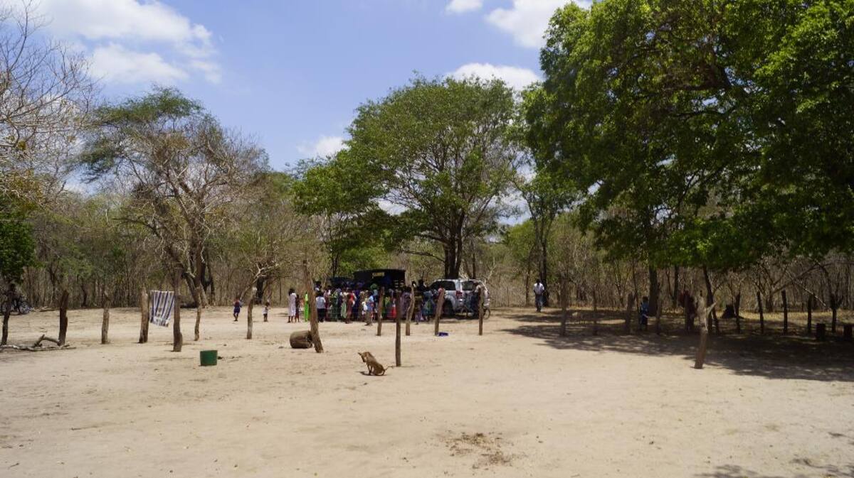 Recorrido de Caracol Radio por las zonas que aguantan sed. Fotos de Luis Enrique Rodríguez