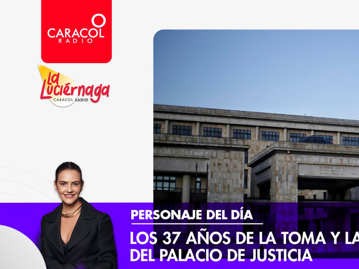 Personaje del día: Los 37 años de la toma y la retoma del Palacio de Justicia