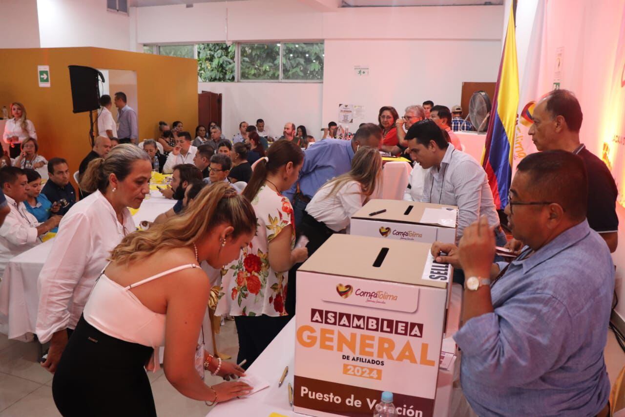 Asamblea general de afiliados de Comfatolima