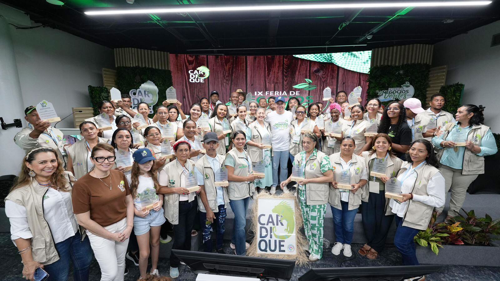 Cardique entregó avales a 70 negocios verdes en la IX Feria de Negocios Verdes 2025