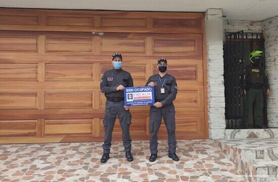 Operativo efectuado por el CTI de la Fiscalía / Foto: Colprensa