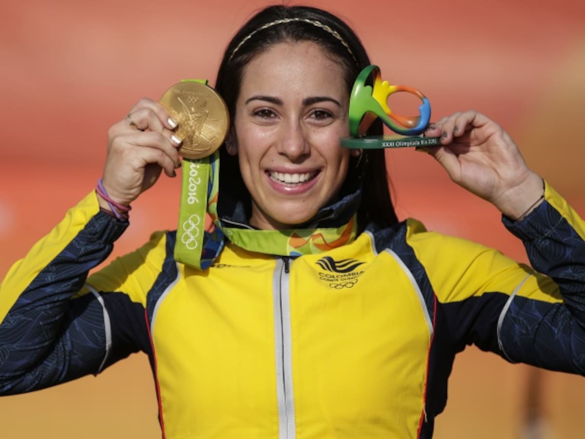 Mariana Pajón logra oro para Colombia en el BMX