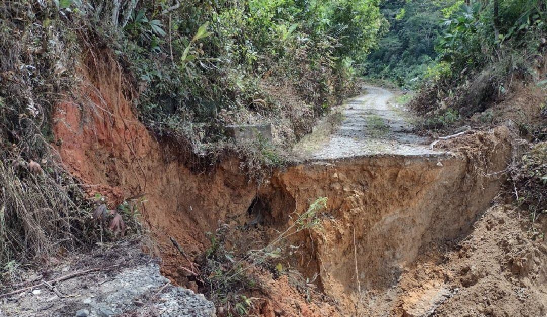 Afectaciones viales en Samaná
