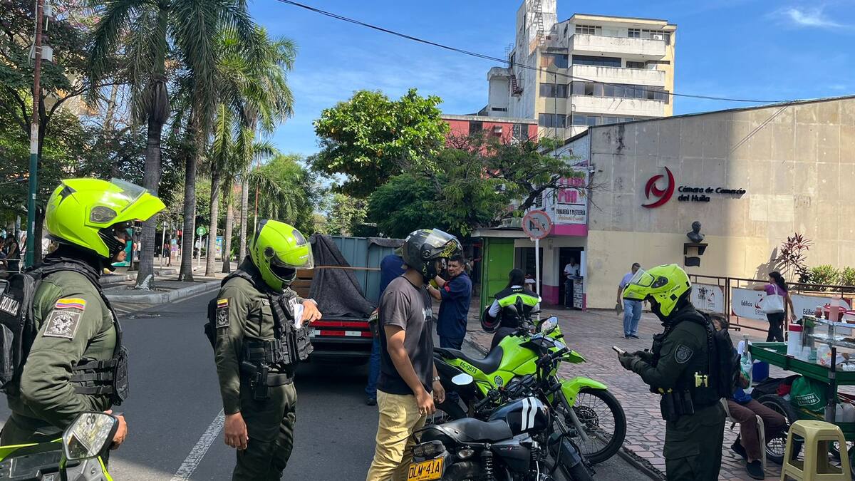 12 capturas en flagrancia y 02 por orden judicial es el balance judicial en Neiva