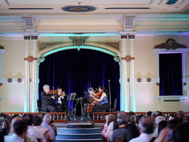 Cuarteto Borromeo en la sala Alberto Castilla de Ibagué/ Imagen de Referencia