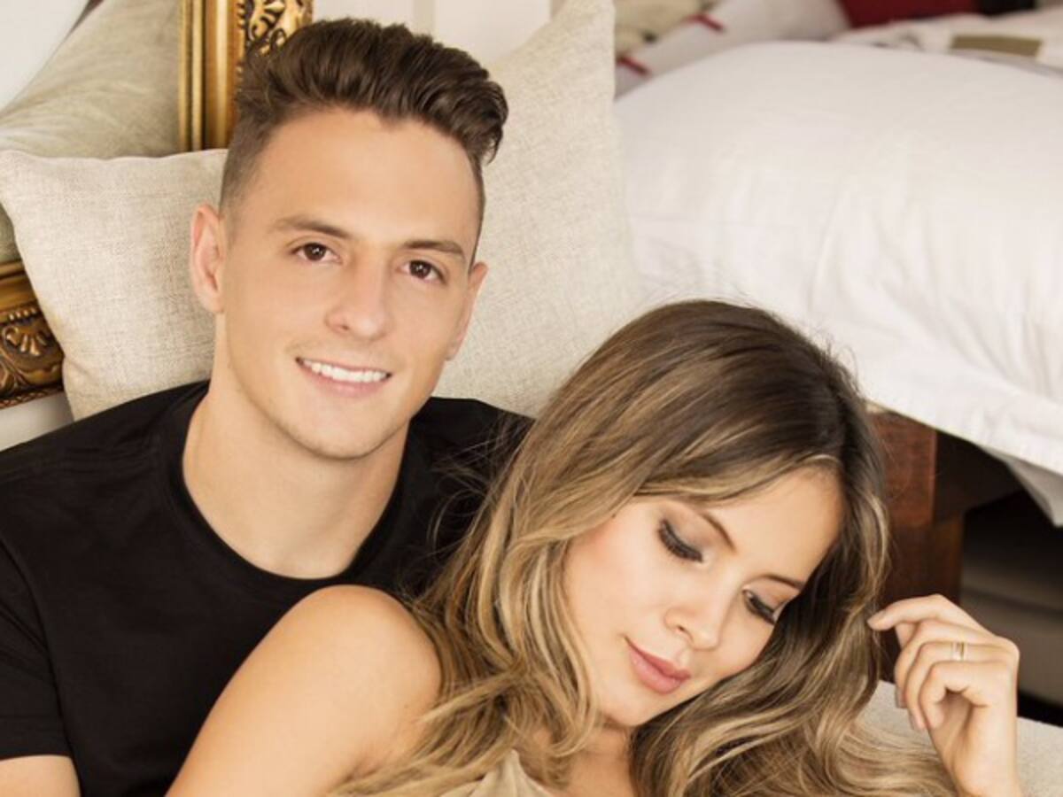 Santiago Arias da la bienvenida a su primer hijo