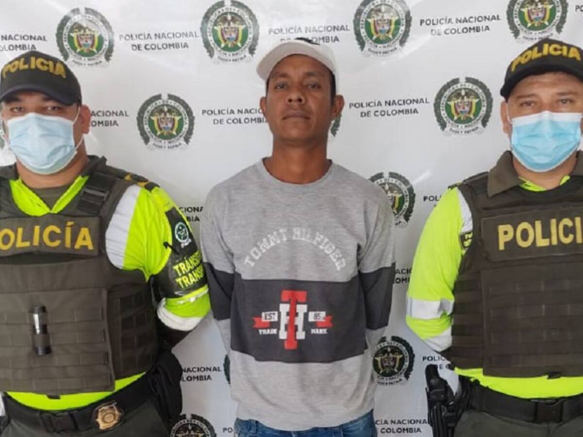 En Baranoa cayó "Marcanay", uno de los más buscados en el Magdalena