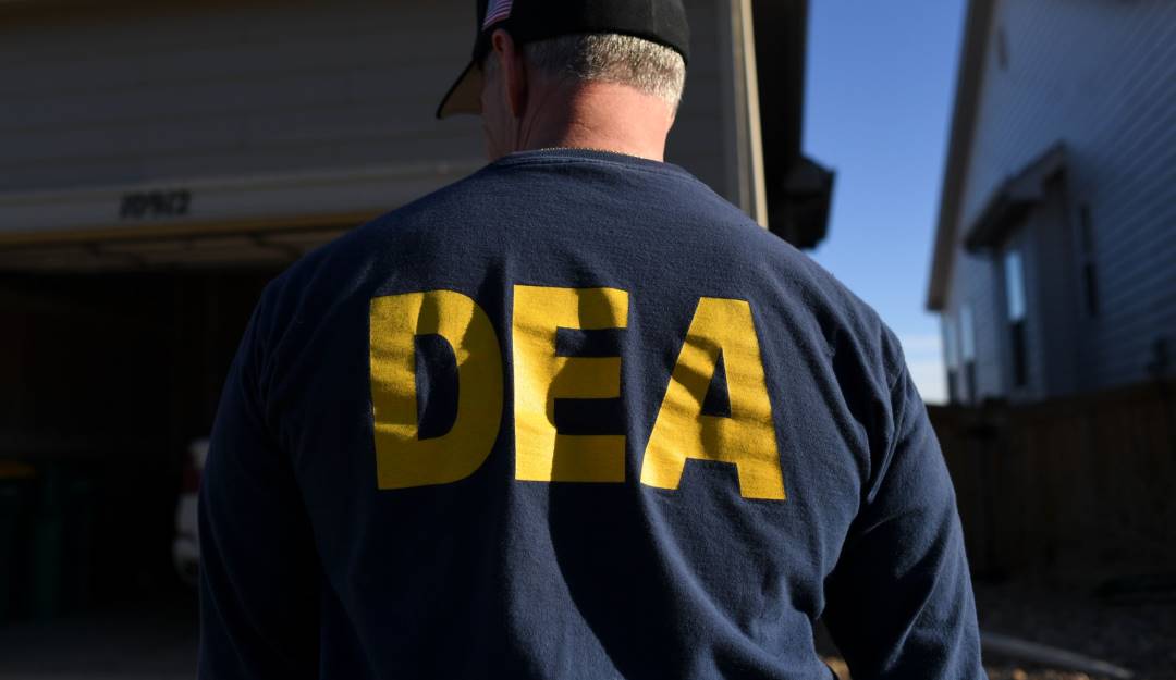 Funcionario de la agencia antinarcóticos de los Estados Unidos.   Foto: Getty