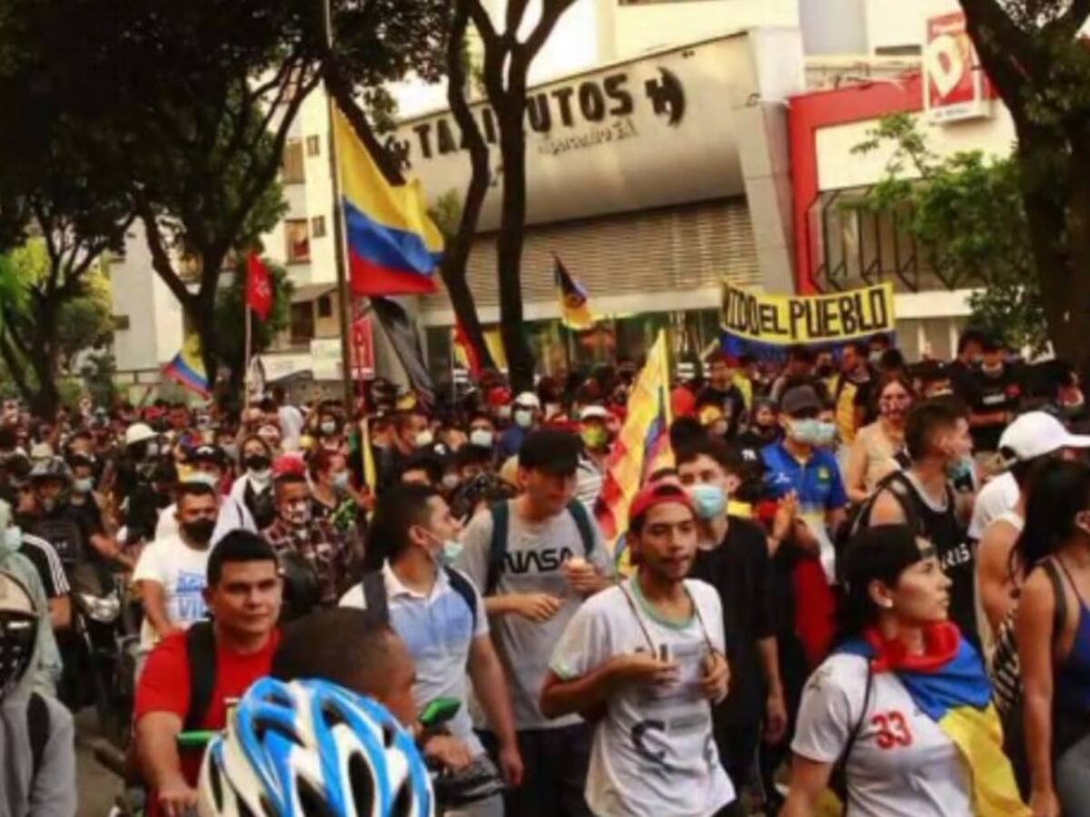 Hoy hay marcha en Bucaramanga