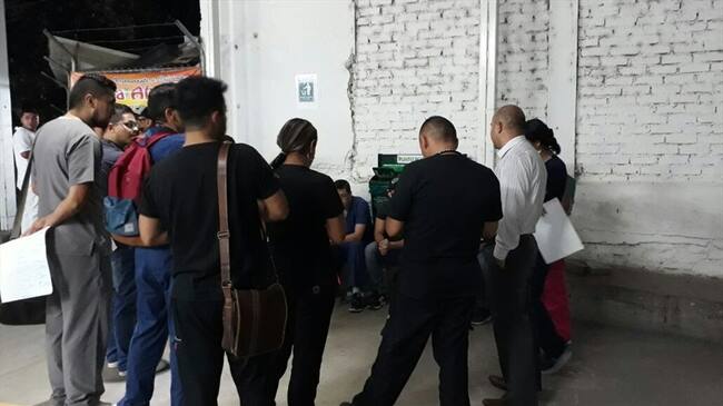 Los médicos del Área de Urgencias del Hospital Universitario San José de Popayán se declararon en cese de actividades de manera indefinida. Foto: Cortesía Ferney Meneses