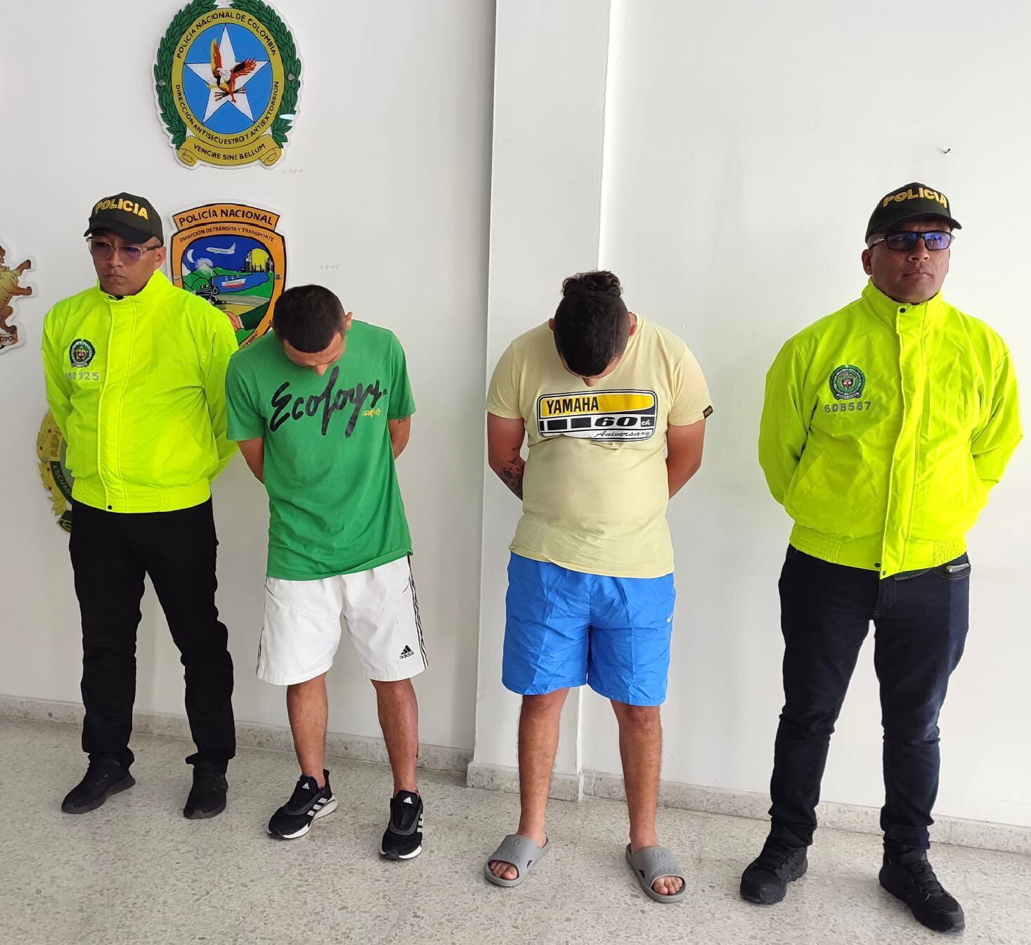 Alias 'Escorpión' y 'Yiyo' fueron capturados en Ibagué