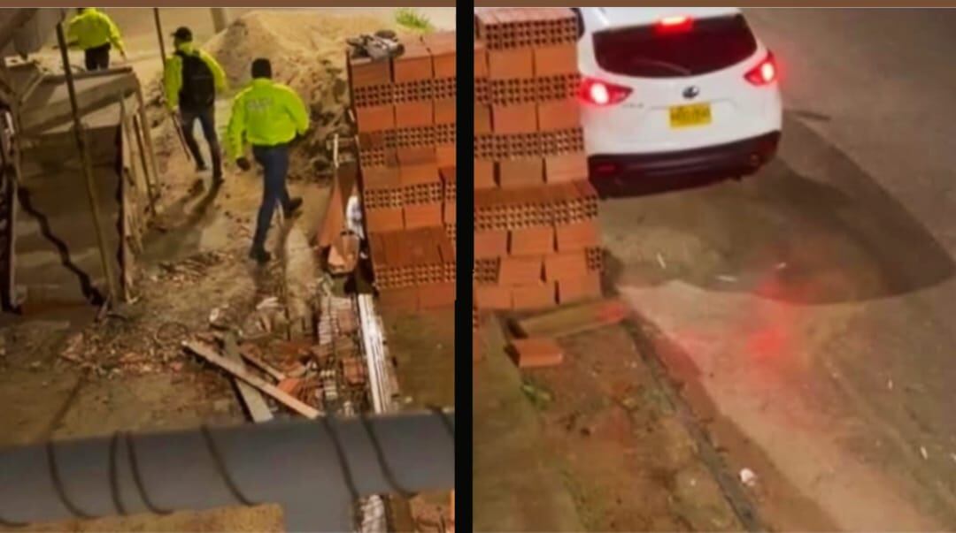 Las cámaras de seguridad de la vivienda registraron el momento del hurto cometido por falsos investigadores en Neiva.