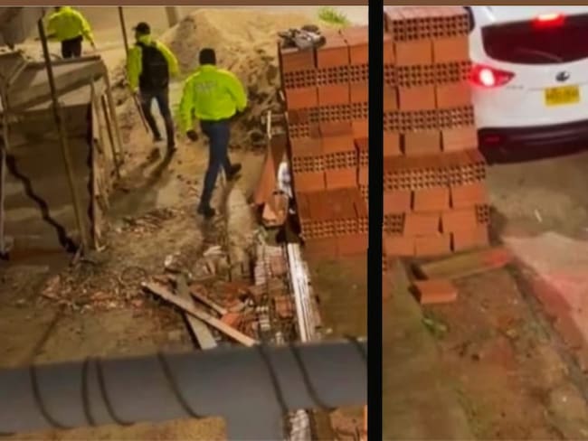 Las cámaras de seguridad de la vivienda registraron el momento del hurto cometido por falsos investigadores en Neiva.