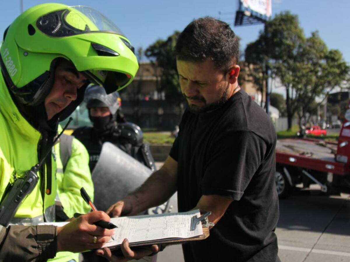 Bogotá: Así quedaron comparendos y tarifa de patios y grúas para 2021