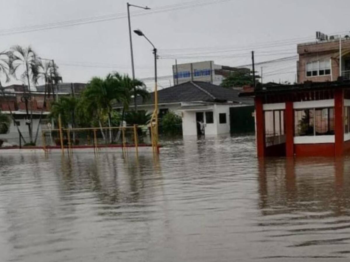 Se registró emergencia por fuertes lluvias en varios sectores de La Dorada