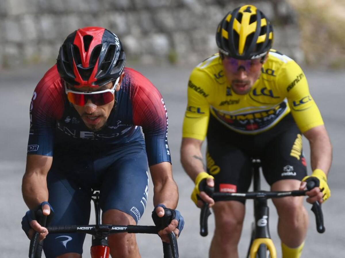 Video: El ataque de ‘Dani’ Martínez que Roglic casi no puede responder