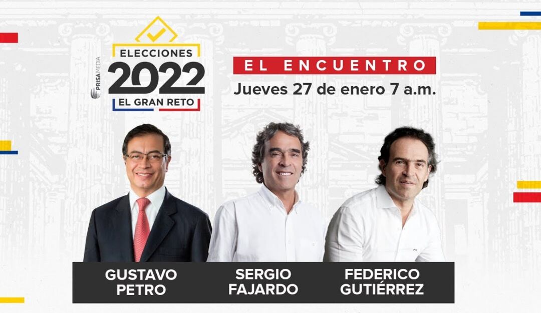 Elecciones 2022: Primer debate presidencial en Prisa Media