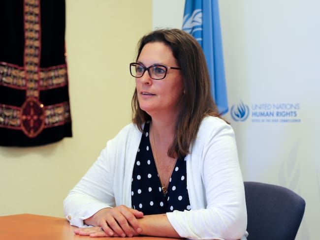Juliette de Rivero, representante en Colombia del Alto Comisionado de la ONU para los Derechos Humanos | Foto: ONU