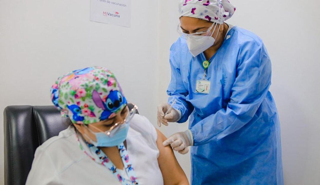 Vacunación para COVID-19 en Risaralda.