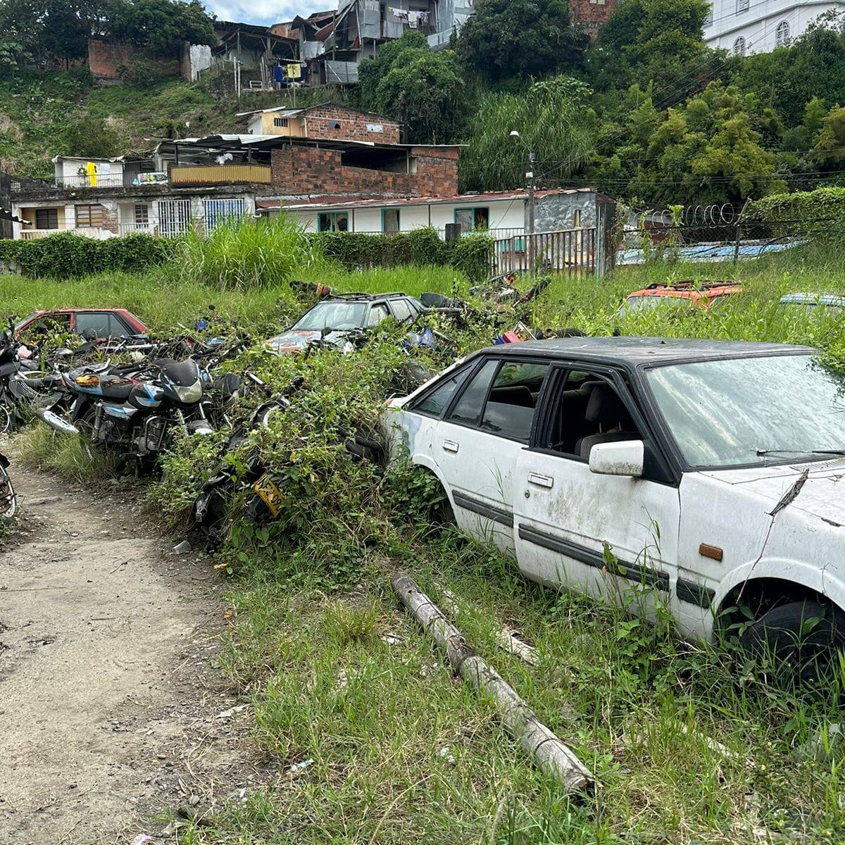 Iniciará chatarrización para vehículos abandonados en la secretaría de Tránsito de Armenia