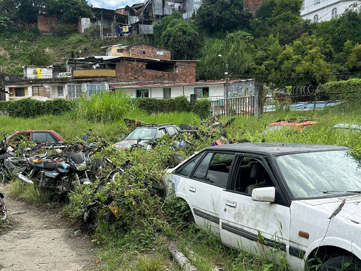 Iniciará chatarrización para vehículos abandonados en la secretaría de Tránsito de Armenia