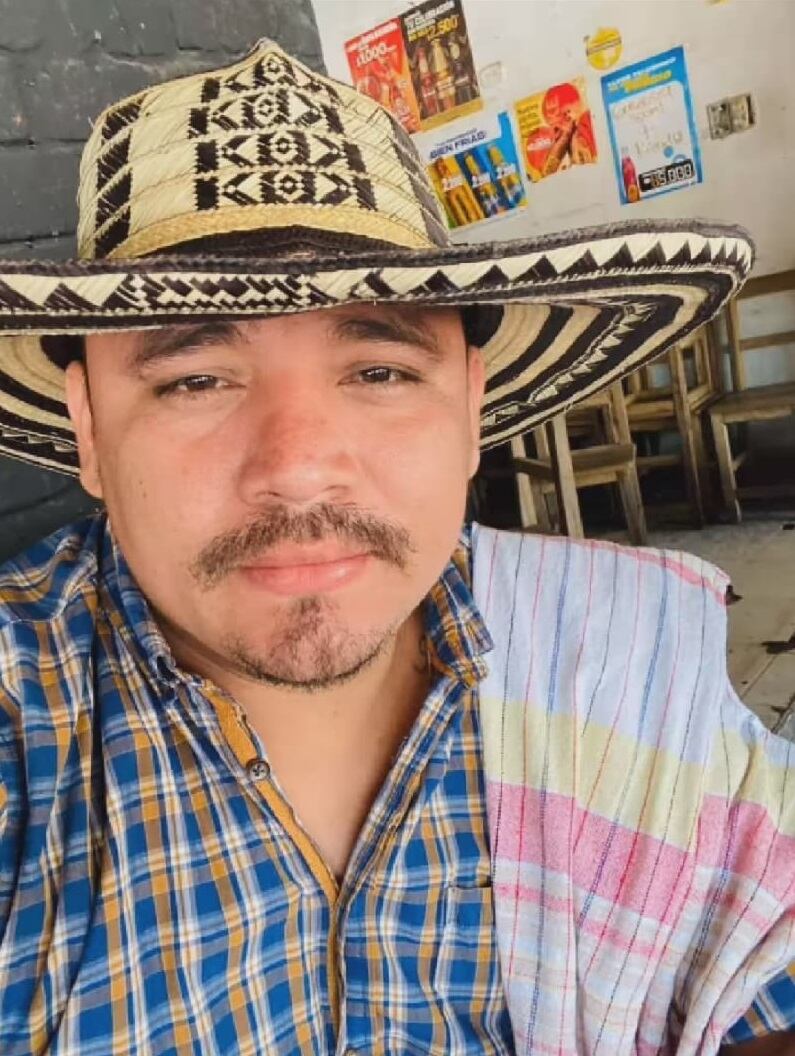 Fáber Rincón, líder social asesinado en Antioquia. Foto: cortesía.
