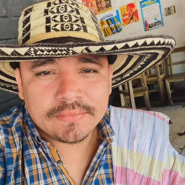 Fáber Rincón, líder social asesinado en Antioquia. Foto: cortesía.
