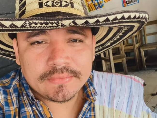 Fáber Rincón, líder social asesinado en Antioquia. Foto: cortesía.