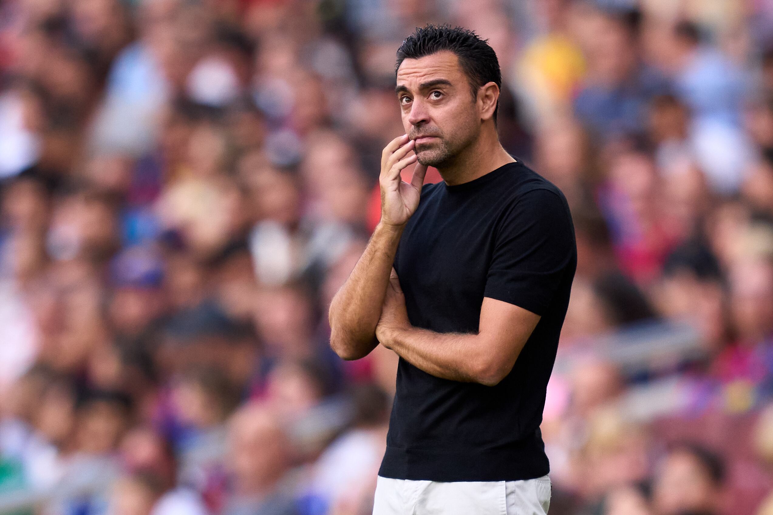 Xavi Hernández sufre por las lesiones de jugadores del Barcelona durante el parón FIFA.