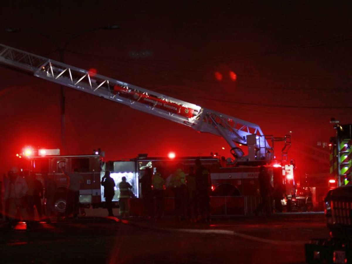 Incendio en Chapinero deja una persona muerta