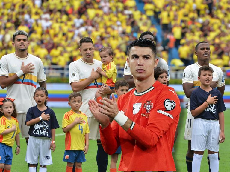 Cristiano Ronaldo quiso llevar a una figura de la Selección Colombia para Al-Nassr / Getty Images