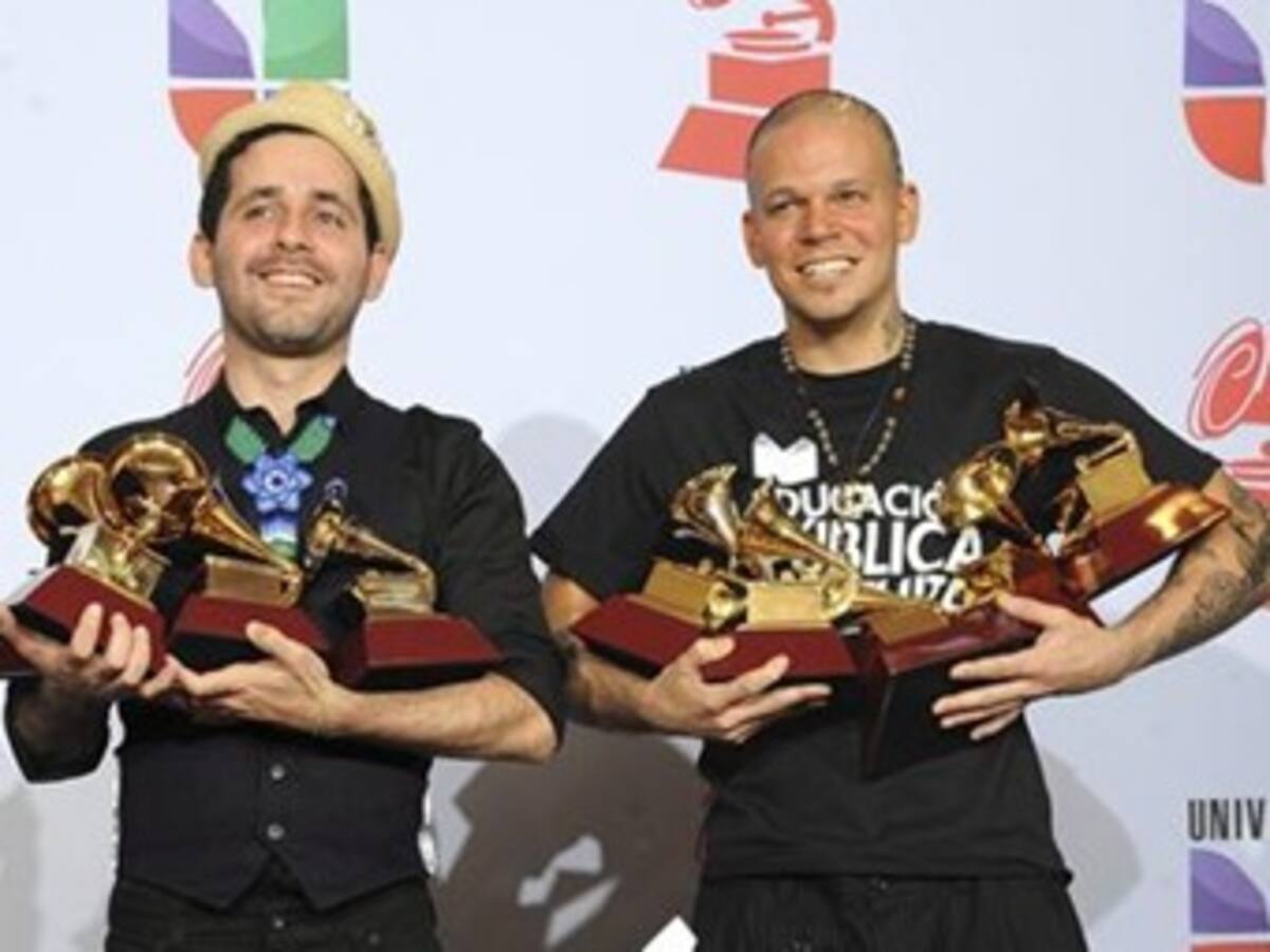 Calle 13 arrasó y cuatro colombianos ganaron en los Premios Grammy Latinos