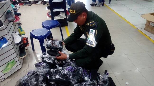 Incautaron en Cali mercancía de contrabando avaluada en más de $1.200 millones. Foto: Policía Nacional