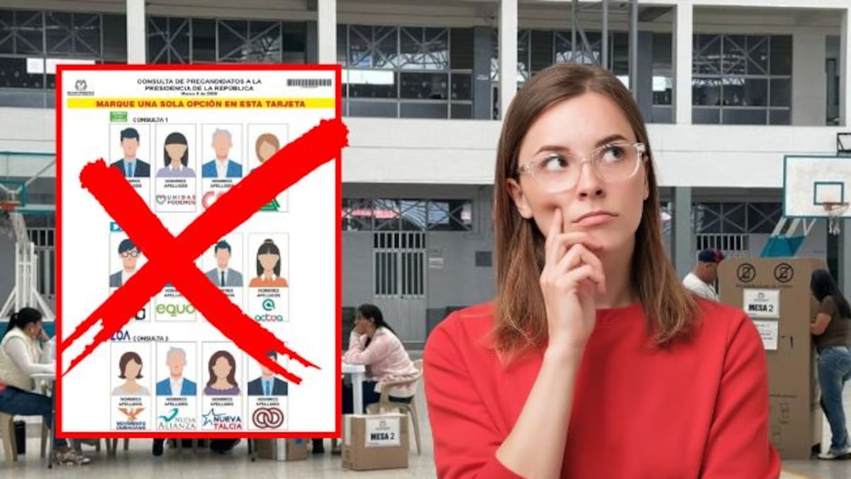 Elecciones Colombia 2026: ¿Cómo votar sin que anulen su voto? Así serán los tarjetones