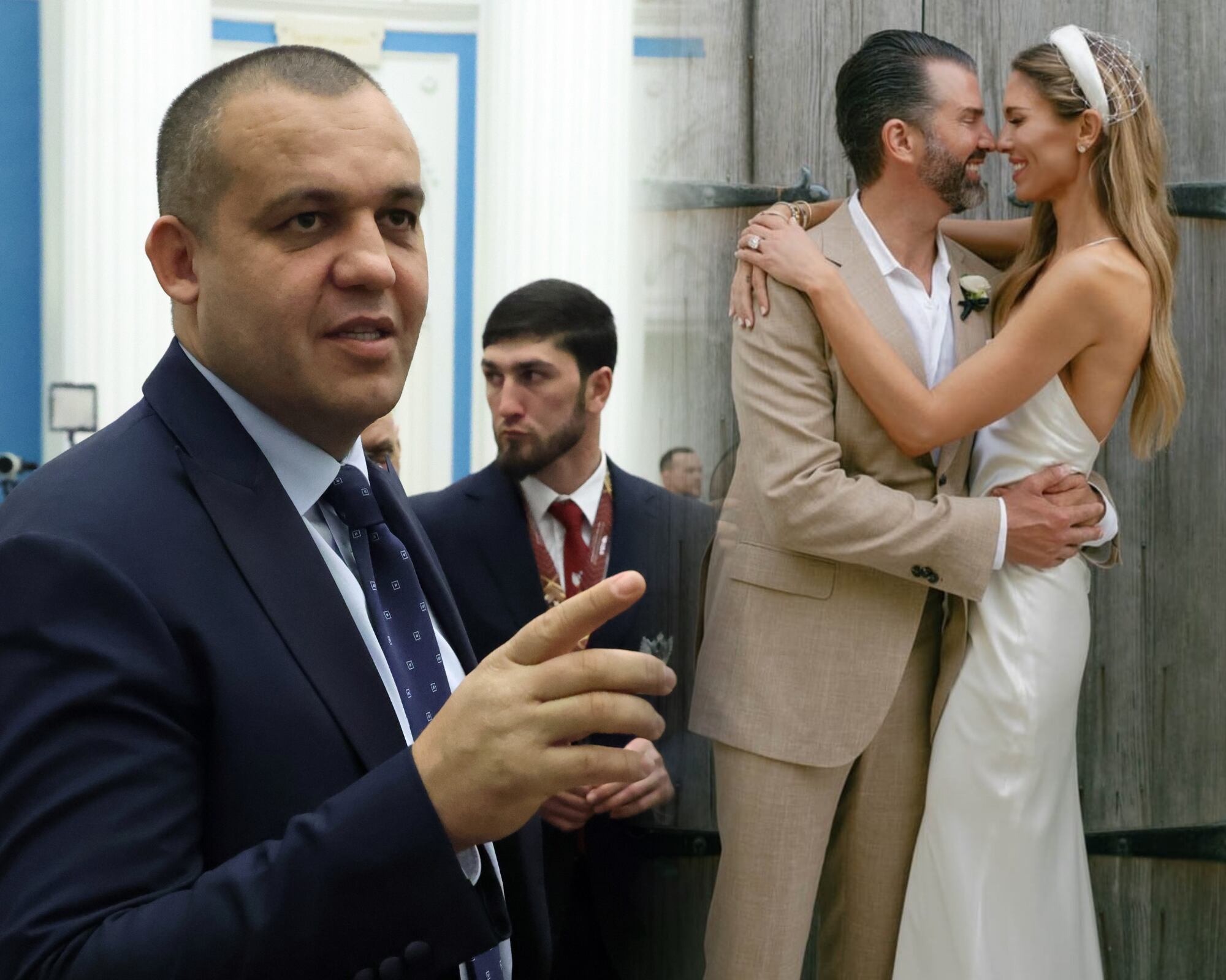 La fiscalía general de Estados Unidos indicó que no se investigará el ‘regalo’ que Umar Kremlev dio a Donald Trump Jr y su esposa, Bettina Anderson.
(Foto:   Getty Images / Cortesía @BettinaTrump / Caracol Radio)