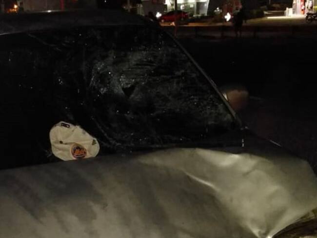 El siniestro ocurrió a la altura del barrio Villagrande, zona de conurbación de Turbaco