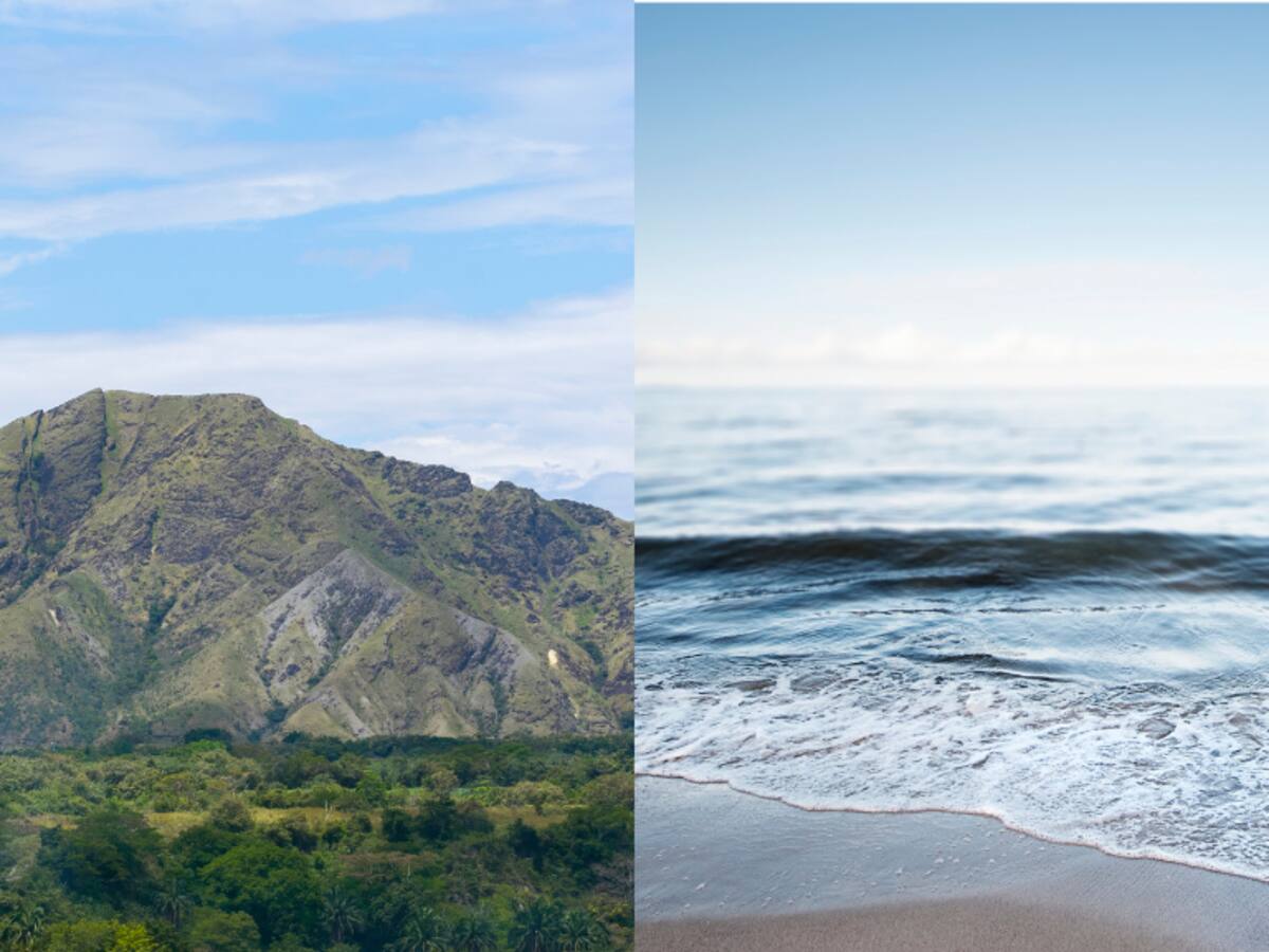 Los 4 departamentos de Colombia que tienen costa y tocan la cordillera de los Andes