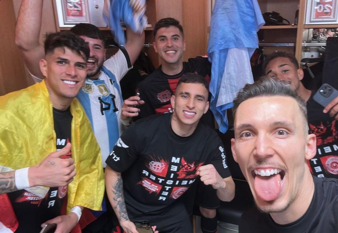 Celebración del título de la Bundesliga / Tomada de Instagram: @gustavo_puerta_10