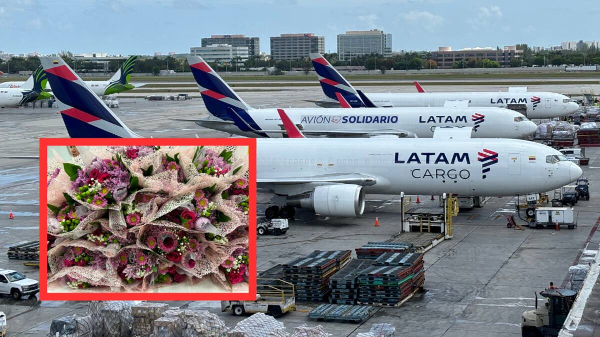 LATAM transportó 302 millones de tallos de flores a EEUU en temporada de Día de las Madres