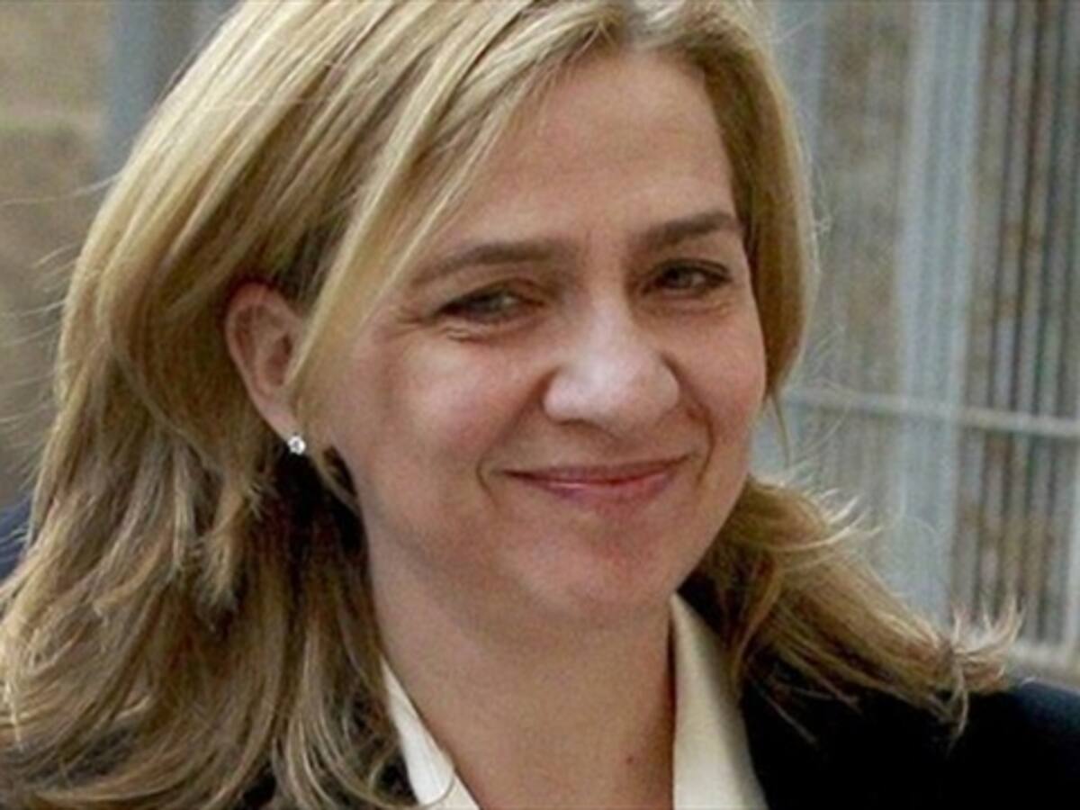 Infanta Cristina será juzgada en un caso de corrupción