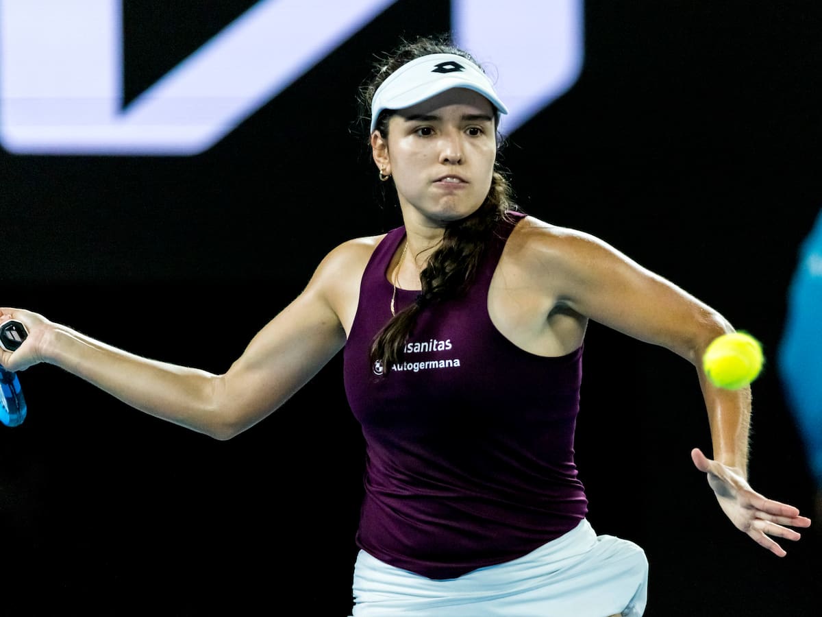 Camila Osorio hace historia en el tenis colombiano