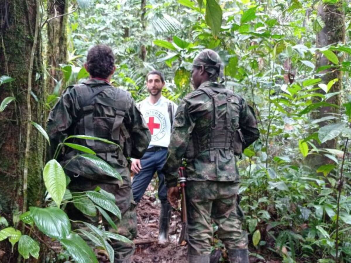 Al CICR fue entregada una persona secuestrada por el ELN en Cauca