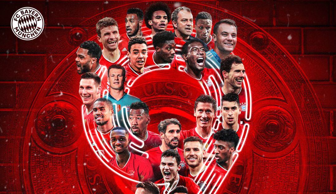 Bayern Múnich ha conquistado nueve Bundesligas consecutivas.