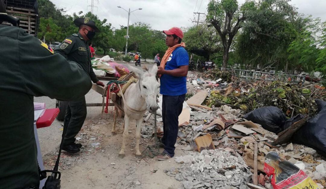 La detención se dio en el canal del barrio El Campestre